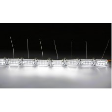 Дневные Ходовые Огни (DRL) CRYSTAL c бегущим роворотом - 60 см.