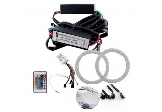 Ангельские Глазки COB 95мм. RGB + IR контроллер