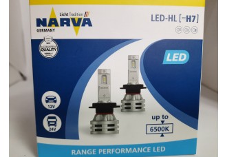 Светодиодные лампы LED Narva H7 Светодиодные лампы LED Narva H7