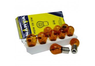 Лампа накаливания NARVA PY21W Amber Standart 12V 21W (1 шт.) Лампа накаливания NARVA PY21W Amber Standart 12V 21W (1 шт.)