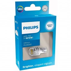 Светодиодная лампа LED Philips Ultinon Pro6000 T15 (W16W) 11067CU60X1 6000k 12v Светодиодная лампа LED Philips Ultinon Pro6000 T15 (W16W) 11067CU60X1 6000k 12v
