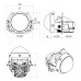 Светодиодная линза MOONLIGHT Bi-Led Lens 3" 9-32v Светодиодная линза MOONLIGHT Bi-Led Lens 3" 9-32v