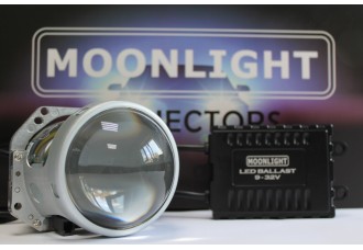 Светодиодная линза MOONLIGHT Bi-Led Lens 3" 9-32v Светодиодная линза MOONLIGHT Bi-Led Lens 3" 9-32v