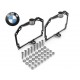 ПЕРЕХОДНАЯ РАМКА ДЛЯ АДАПТИВНЫХ ФАР BMW 1, X1 ПОД МОДУЛЬ HELLA 3R (КОМПЛЕКТ, 2ШТ) 