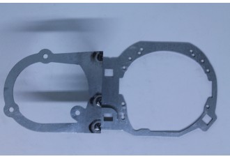 ПЕРЕХОДНЫЕ РАМКИ ДЛЯ HYUNDAI SANTA FE III 2012 - Н.В. ПОД МОДУЛЬ HELLA 3R/HELLA 3 (КОМПЛЕКТ, 2ШТ)