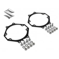 ПЕРЕХОДНЫЕ РАМКИ ДЛЯ SUZUKI GRAND VITARA 2005 - 2015 ПОД МОДУЛЬ GTR MINI BI-LED (КОМПЛЕКТ, 2ШТ) ПЕРЕХОДНЫЕ РАМКИ ДЛЯ SUZUKI GRAND VITARA 2005 - 2015 ПОД МОДУЛЬ GTR MINI BI-LED (КОМПЛЕКТ, 2ШТ)