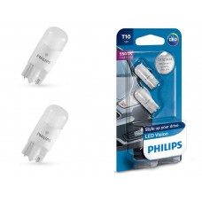 Автомобильные светодиоды PHILIPS LED Vision T10 (W5W) 5500 Кельвинов (2 шт.) Автомобильные светодиоды PHILIPS LED Vision T10 (W5W) 5500 Кельвинов (2 шт.)