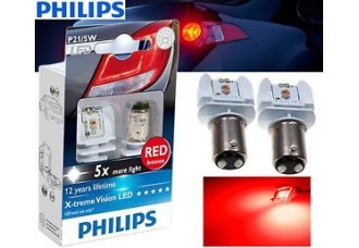 LED лампа Philips X-tremeVision LED P21/5W 12V 12899RX2 LED лампа Philips X-tremeVision LED P21/5W 12V 12899RX2