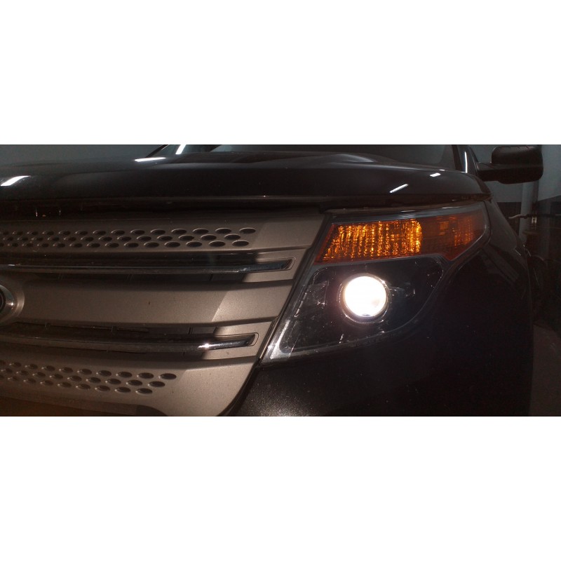 ЗАМЕНА ШТАТНЫХ ЛИНХ FORD EXPLORER НА BI-LED ЛИНЗЫ MOONLIGHT PROFESSIONAL