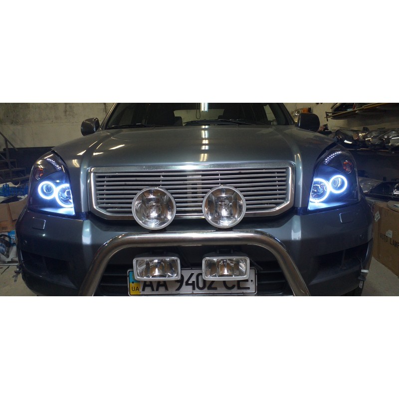 ЗАМЕНА ЛИНЗ И АНГЕЛЬСКИХ ГЛАЗ TOYOTA PRADO 120 2007г. ЗАМЕНА ЛИНЗ И АНГЕЛЬСКИХ ГЛАЗ TOYOTA PRADO 120 2007г.